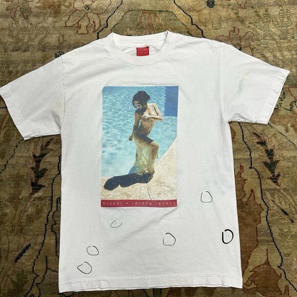 Visual X Jayden Jaymes T Shirt Men's Small Sexy Photo Graphic Streetwear - Picture 7 of 8
